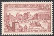 France 1961 Horse / Deauville / Tourism / Leisure / Transport / Buildings 1v (n23288)