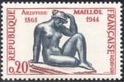 France 1961 Maillol/ Sculptor/ Statues/ Art/ Artists/ Sculpture/ History/ Heritage 1v (n44206)