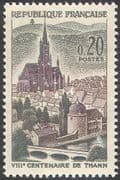 France 1961 Thann / Church / Buildings / Architecture 1v (n33136)
