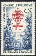 France 1962 Malaria/ Mosquito/ Swamp/ Insects/ Medical/ Health/ Disease 1v (n42812)