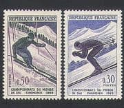 France 1962 Skiing / Chamonix / Sports / Games / Animation 2v (n34173)