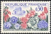 France 1963 Nantes Flower Show/ Roses/ Flowers/ Chateau/ Buildings/ Nature/ Plants 1v (n43456)