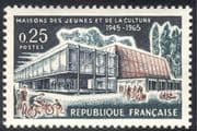 France 1965 Motor Bike/ Motorcycle/ Bikes/ Transport/ Buildings/ Architecture/ Youth 1v (n24610)