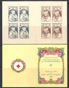 France 1965 Red Cross / Medical / Health 8v bklt (n25838)