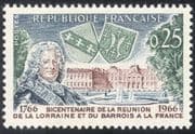France 1966 King Stanislas/ Arms/ Palace/ Politics/ Lorraine/ Barrois/ History/ Heritage/ Building/ Architecture 1v (n43610)