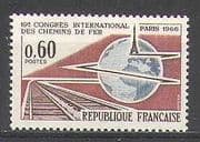 France 1966 Railway / Rail Tracks / Transport / Trains / Conference 1v (n24225)