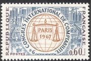 France 1967 Accountancy Congress/ Scales/ Accounts/ Ships/ Harbour/ Cranes/ Business/ Commerce 1v (n23483)