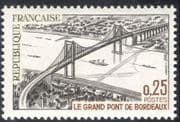 France 1967 Bordeaux Bridge/ Engineering/ Architecture/ Ships/ Transport/ Construction 1v (n42806)