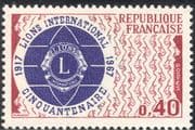 France 1967 Lions' Club International/ Welfare/ Education/ Health/ People 1v (n43418)