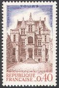 France 1967 Philatelic Congress, Tours/ Gouin Mansion/ Buildings/ Architecture 1v (n41916)