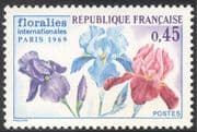 France 1969 Flower Show/ Irises/ Flowers/ Plants/ Nature/ Animation 1v (n25023)