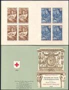 France 1969 Red Cross / Medical / Health / Welfare / Summer / Winter / Women 8v bklt b4479h