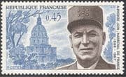 France 1970 Marshal Juin/ Military/ People/ Army/ Soldiers/ Buildings/ Architecture 1v (n43544)