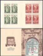 France 1970 Red Cross / Medical / Health / Welfare / Angel / Art / Painting 8v bklt (b4479j)