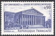 France 1971 Bourbon Palace/ Buildings/ Architecture/ Parliament/ Unions 1v (n33074)