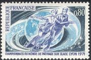 France 1971 Figure Skating/ Ice Dancing/ Sports/ Games /Animation 1v (n43446)