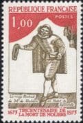 France 1973 Moliere/ Dramatist/ Writers/ Theatre/ Drama/ Plays/ Acting/ Art 1v (n46323)
