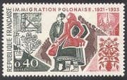 France 1973 Poland / Immigration / Immigrants / Coal Mining / Steel Industry 1v (n40719)