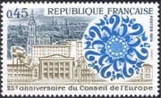 France 1974 Council of Europe/ Buildings/ Architecture/ Politics 1v (n43444)