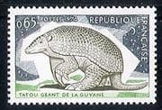 France 1974 Nature / Animals / Wildlife / Armadillo 1v n28775