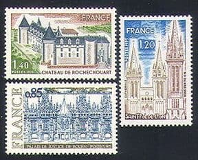 France 1975 Tourism  /  Buildings  /  Architecture  /  Law Courts  /  Chateau 3v set (n33018)