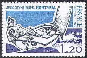 France 1976 Olympic Games/ Boats/ Olympics/ Sports/ Sailing/ Dinghy/ Racing 1v (n23465)