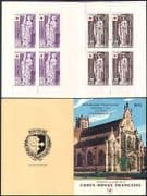 France 1976 Red Cross / Medical / Health / Welfare / Statues / Saints / Art 8v bklt (b4479q)