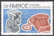 France 1976 Telephone/ Inventions/ Science/ Technology/ Communications 1v (n43848)