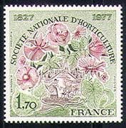 France 1977 Flowers / Plants / Nature / Farming 1v (n30753)