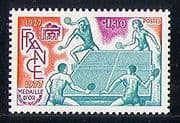 France 1977 French Table Tennis Federation 50th Anniv/ Sports/ Games 1v (n30139)