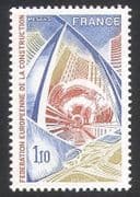 France 1977 Railway / Buildings / Construction 1v (n23444)