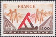 France 1978 Convalescents/ Disabled/ Medical/ Health/ Welfare/ Tractor 1v (n45317)