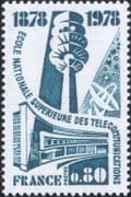 France 1978 Telecommunications College/ Buildings/ Architecture/ Aerial 1v (n46700)