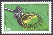 France 1979 Gear Wheels / Cogs / Education / Engineering / Industry 1v (n40763)