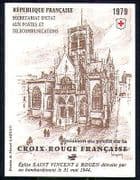 France 1979 Red Cross / Medical / Health 8v bklt (n29185)