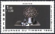 France 1980 Stamp Day/ Art/ Abstract/ Contemporary Painting/ Artists 1v (n43415)