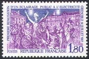 France 1982 Electric Street Lighting/ Electricity /Energy/ Science/ Technology 1v (n41768)