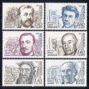 France 1982 Red Cross / People / Doctors / Eiffel 6v (n30132)