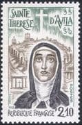 France 1982 St Theresa of Avila/ People/ Religion/ Church/ Cross/ Buildings 1v (n44198)