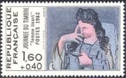 France 1982 Stamp Day/ Picasso/ Art/ Artists/ Paintings/ Modern/ People 1v (n44194)