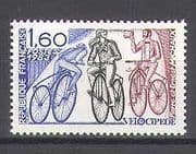 France 1983 Bicycles / Bikes / Transport / Cycles 1v (n25272)