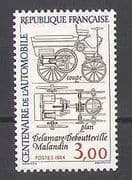 France 1984 Car / Motors / Motoring / Transport 1v (n25262)