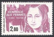 France 1984 International Women's Day / Flora Tristan / Writers / Politics 1v (n40695)