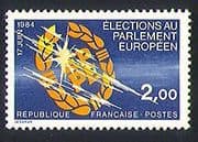 France 1984 Politics / European Parliament 1v (n32227)