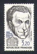 France 1985 Charles Dullin / Actor / Theatre / Acting / Building / People 1v (n38247)
