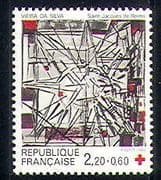 France 1986 Red Cross / Health / Medical / Art 1v (n30430)