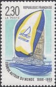France 1990 Round the World Yacht Race/ Racing/ Sports/ Boats/ Sailing 1v (n46071)