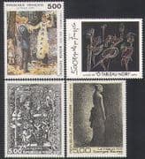 France 1991 Modern Art / Contemporary Paintings / Artists / People / Renoir 4v (n35629)