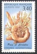 France 1992 Bread/ Cereals/ Farming/ Crops/ Food/ Plants/ Nature/ Baking 1v (n41263)
