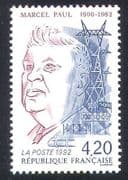 France 1992 Marcel Paul / Politician / Electricity / Politics / People / Energy 1v n38543